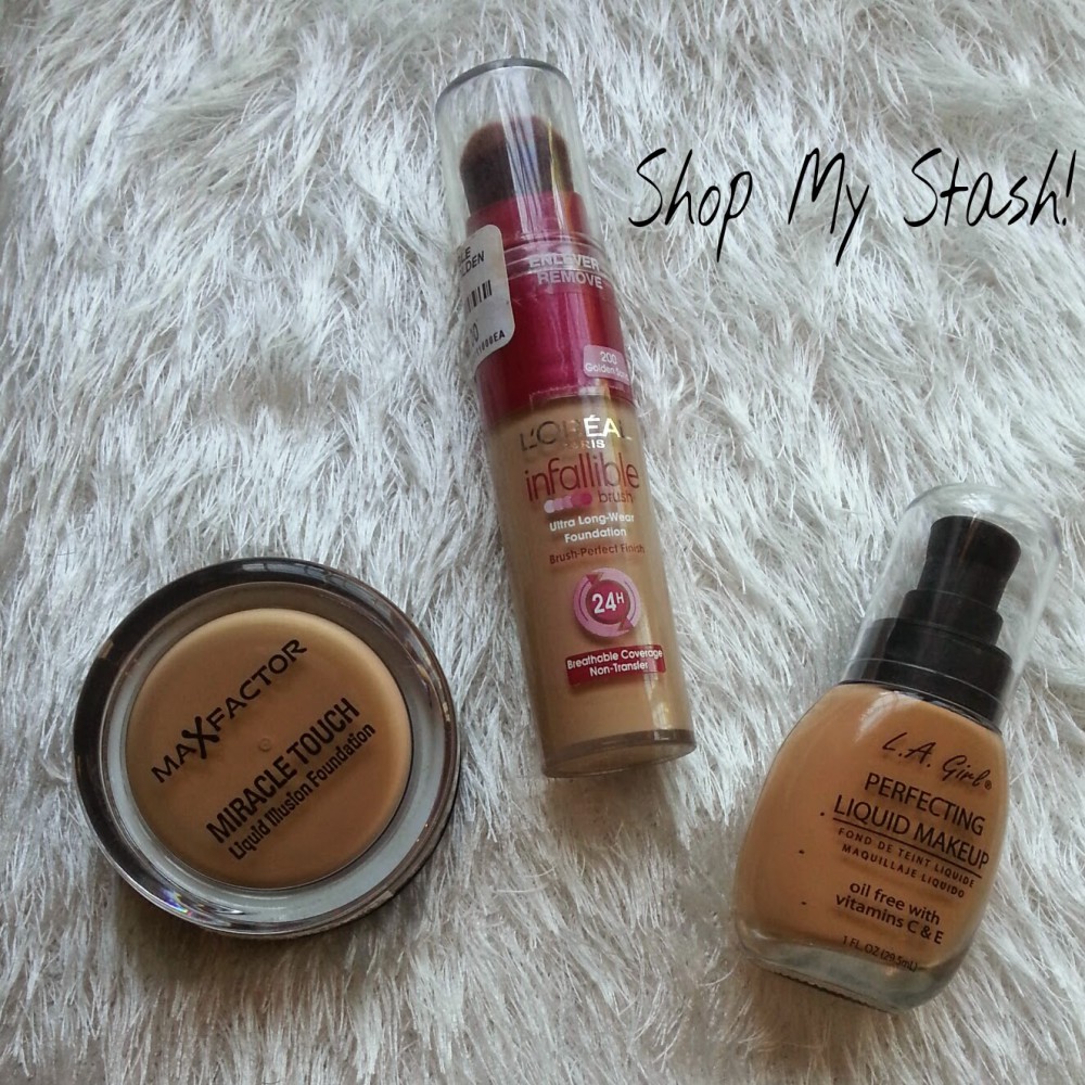 Read more about the article Shop My Stash- Foundations!